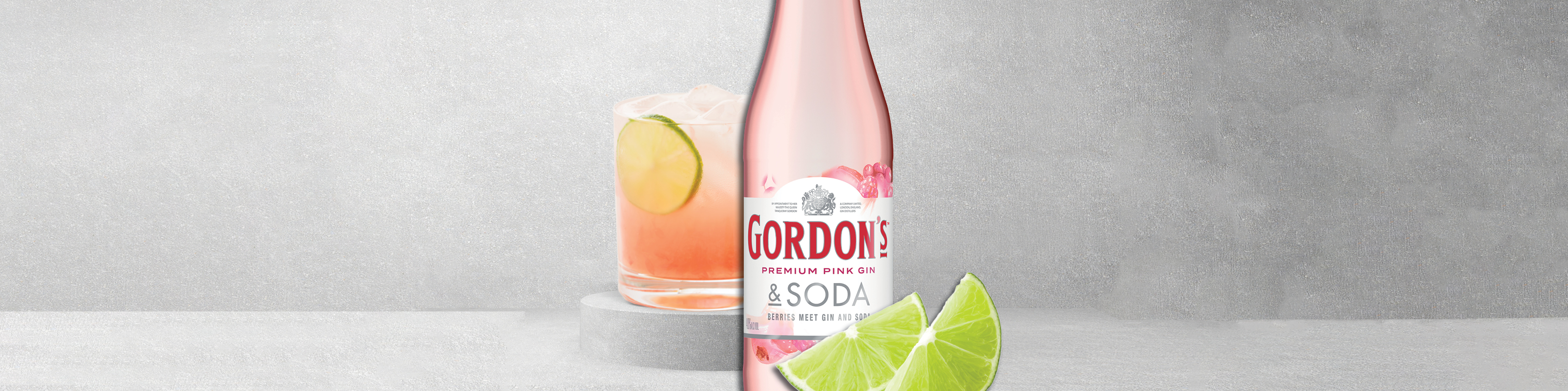 Begin With Gordon's Pink & Soda 